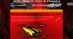 Desktop Screenshot of jeffsmusclecars.com